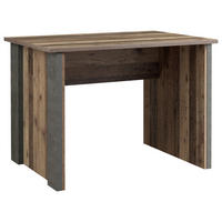 SCHREIBTISCH 103/70/73.5 cm  in Braun, Dunkelgrau  - Dunkelgrau/Braun, KONVENTIONELL, Holzwerkstoff/Kunststoff (103/70/73.5cm) - MID.YOU