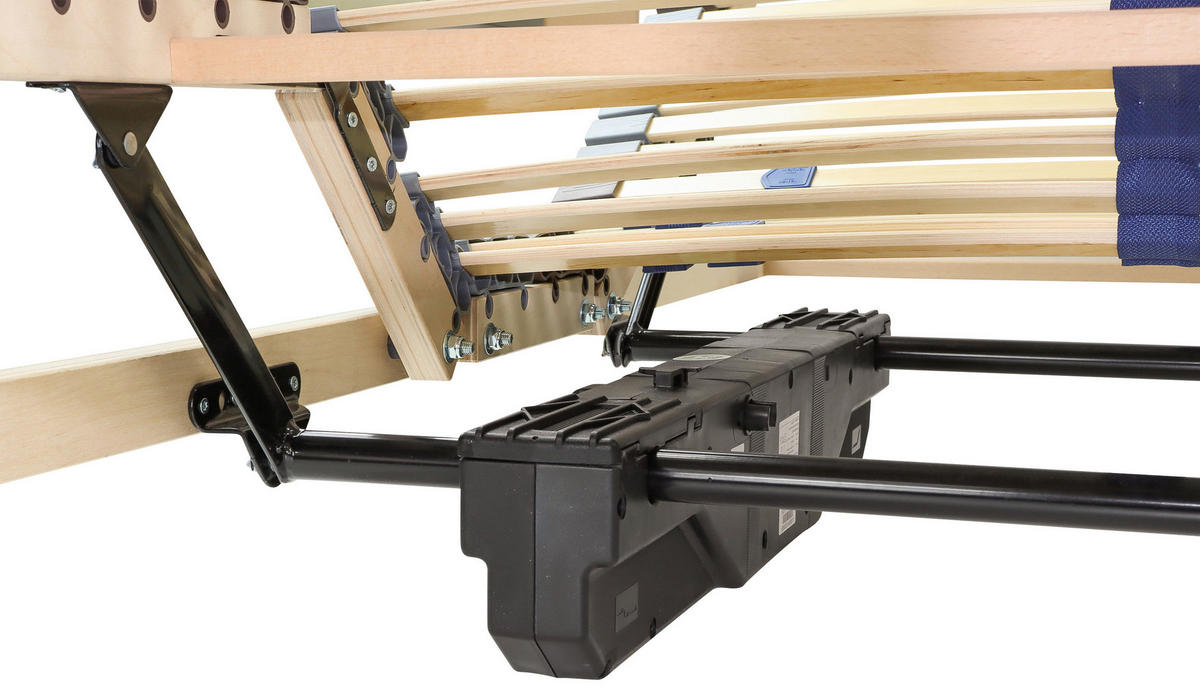 LATTENROST 140/200 cm Kopfteil, Fußteil verstellbar, Birke, Buche  - Naturfarben, Basics, Holz (140/200cm) - Sembella