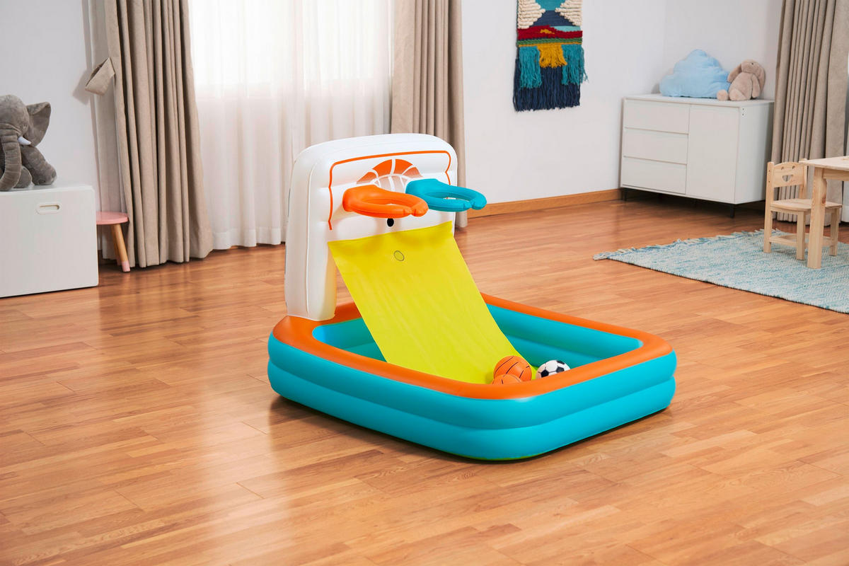 BÄLLEBAD - Multicolor, Basics, Kunststoff (120/107/84cm) - Bestway