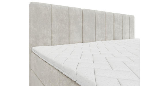 FAMILIENBETT - Beige/Schwarz, Design, Holzwerkstoff/Kunststoff (270/200cm) - Esposa