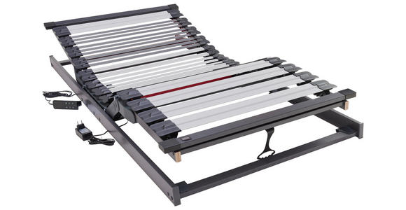 LATTENROST 100/190 cm  - Schieferfarben/Anthrazit, Basics, Holz/Kunststoff (100/190cm) - Dieter Knoll