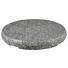 SONNENSCHIRMSTÄNDER Granit Grau, Schwarz, Weiß - Schwarz/Weiß, Basics, Stein (73/9cm) - Glatz