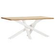 TISCHPLATTE      - Eichefarben, Design, Holz (180/90/4cm) - Landscape