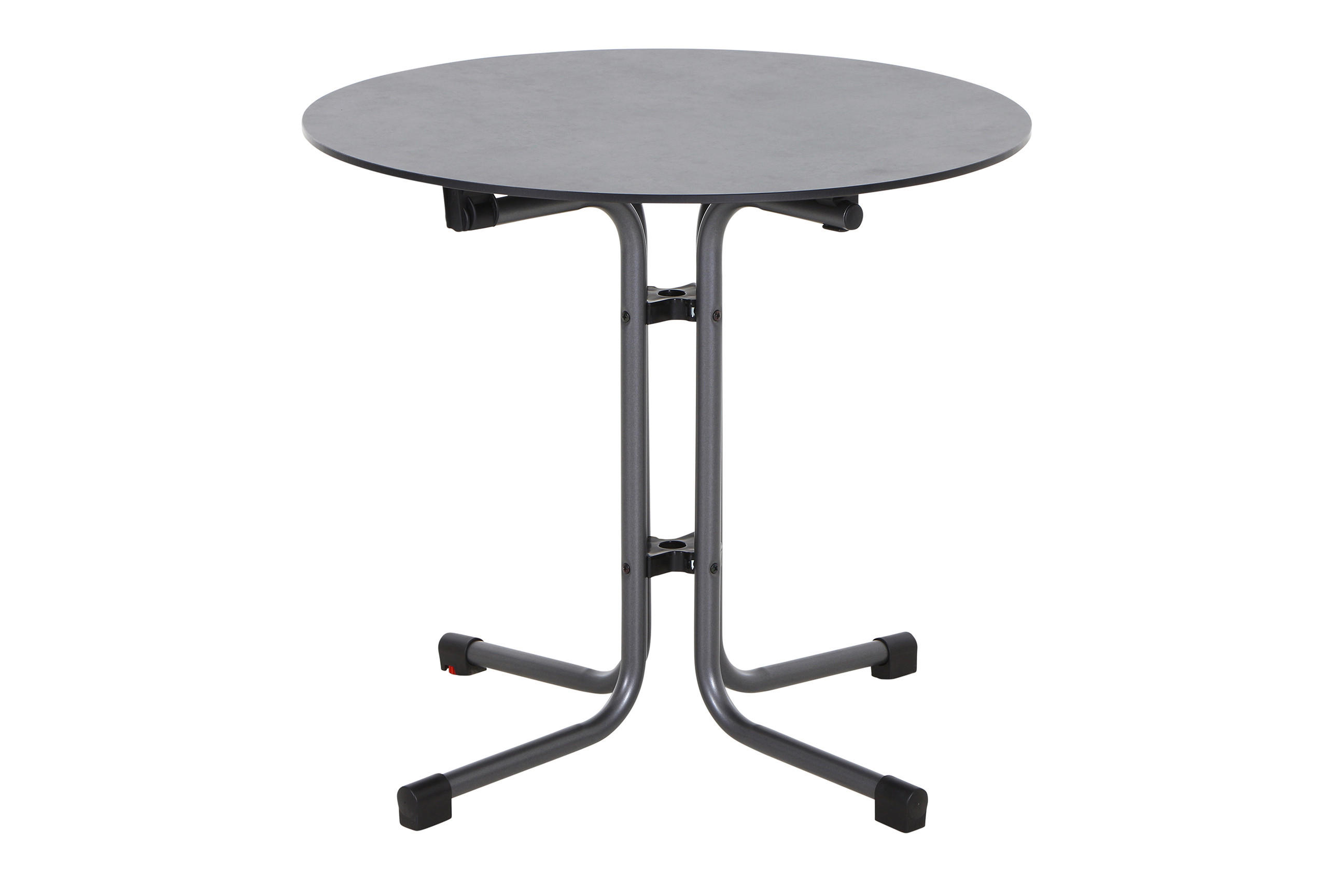 GARTENKLAPPTISCH  - Anthrazit, KONVENTIONELL, Holzwerkstoff/Kunststoff (80/71cm) - Siena Garden