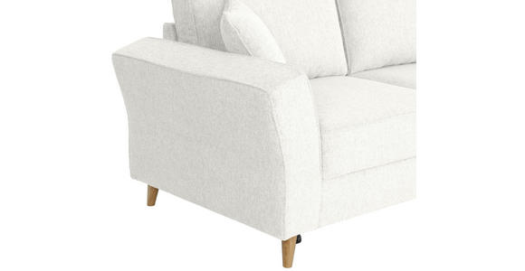 ECKSOFA in Flachgewebe Naturfarben  - Eichefarben/Naturfarben, KONVENTIONELL, Holz/Textil (265/159cm) - Carryhome