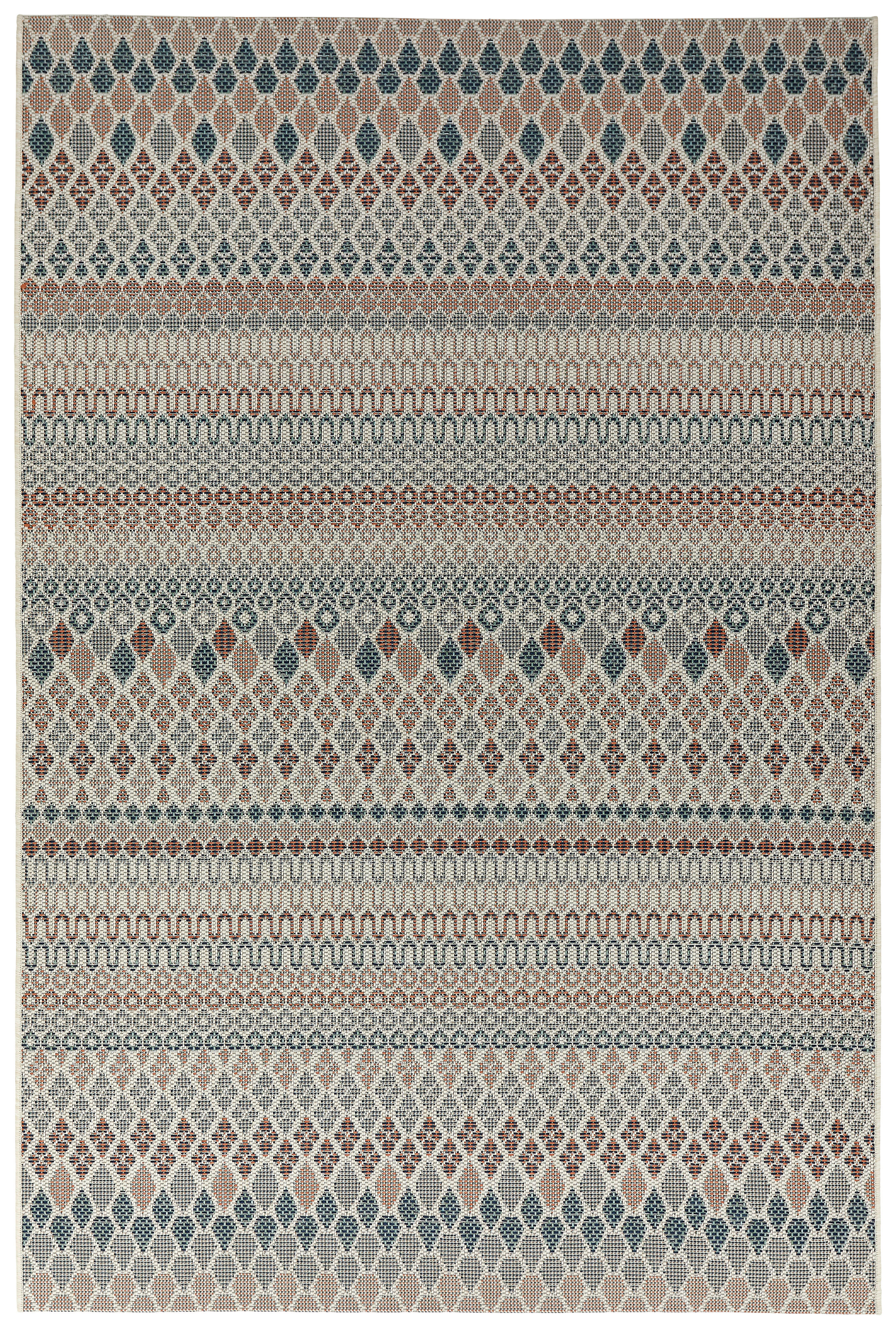 In- und Outdoorteppich  120/170 cm  Multicolor   - Multicolor, Design, Textil (120/170cm) - Novel