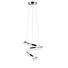 LED ZÁVĚSNÉ SVÍTIDLO - barvy chromu, Design, kov/sklo (36/150/36cm) - Ambiente LED ZÁVĚSNÉ SVÍTIDLO - barvy chromu, Design, kov/sklo (36/150/36cm) - Ambiente