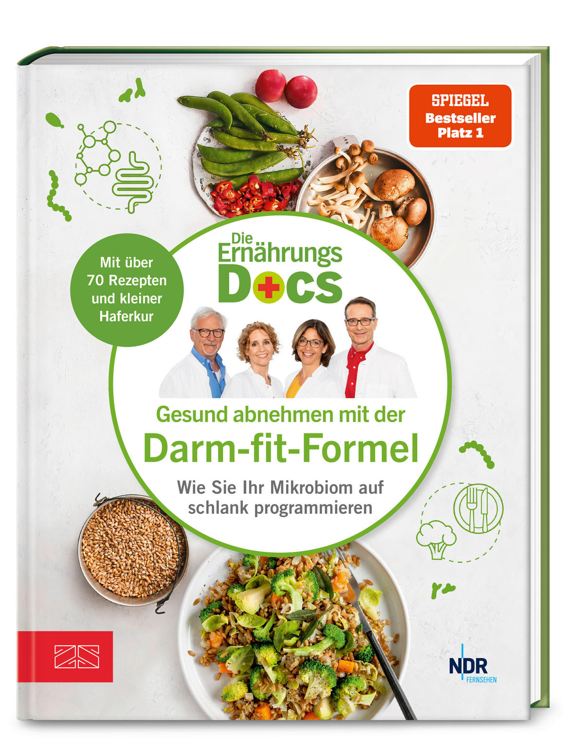 KOCHBUCH Darm Fit Formel  - Basics, Papier (19,6/24,6/2,2cm)
