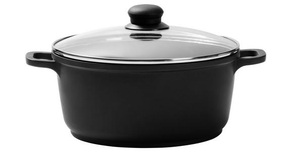 KOCHTOPF Turin 3,3 L  - Klar/Edelstahlfarben, KONVENTIONELL, Glas/Kunststoff (24/11,5cm) - Homeware Profession.