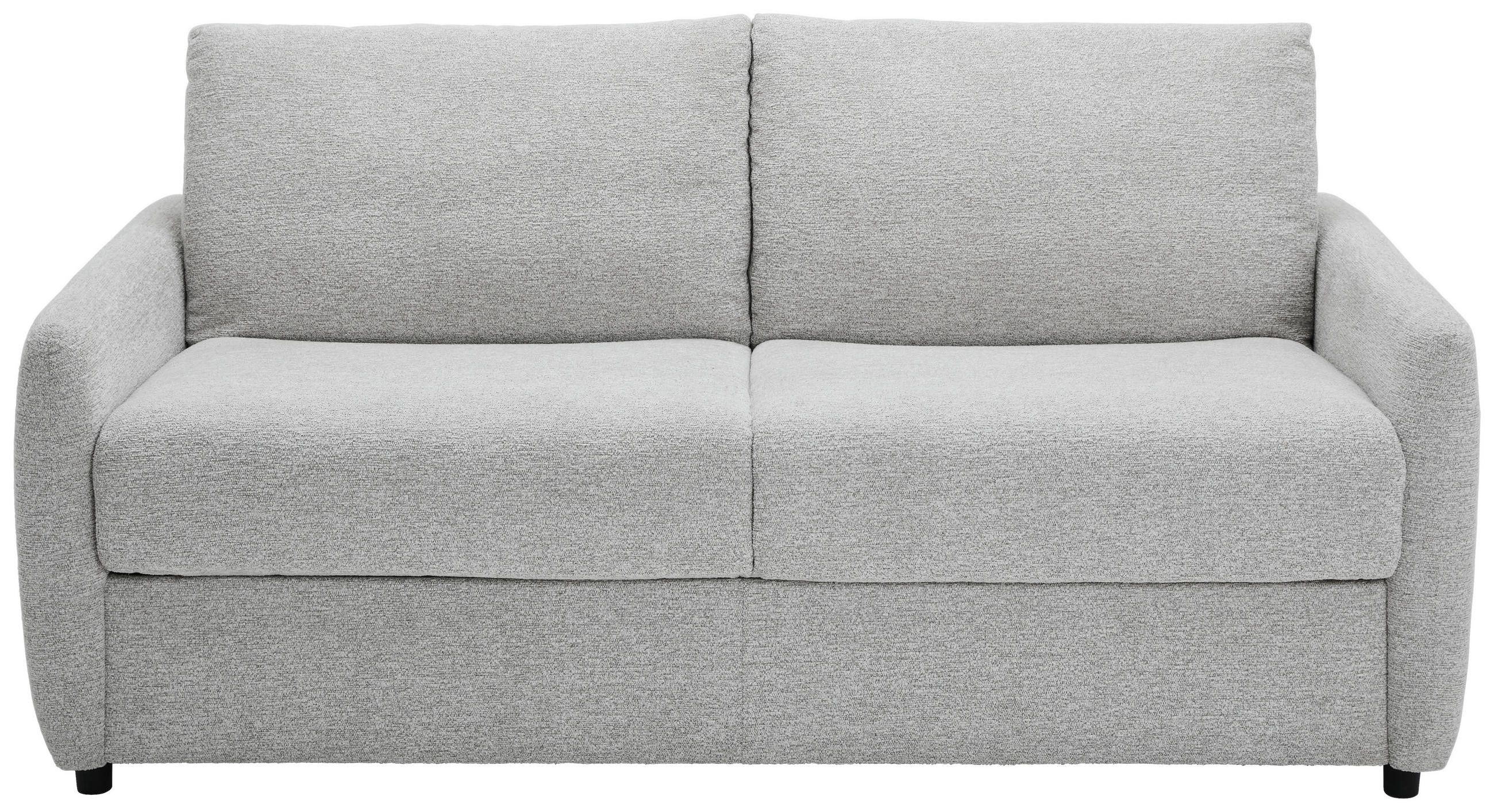 ROZKLADACIA POHOVKA, textil, sivá - čierna/sivá, Design, textil (184/91/99cm) - Xora