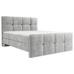 BOXBETT 180/200 cm  in Hellgrau  - Chromfarben/Hellgrau, MODERN, Holz/Holzwerkstoff (180/200cm) - Esposa