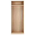 KLEIDERSCHRANKKORPUS 91,1/242,2/56,5 cm   - Eichefarben, KONVENTIONELL, Holzwerkstoff (91,1/242,2/56,5cm) - Hom`in