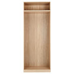 KLEIDERSCHRANKKORPUS 91,1/242,2/56,5 cm   - Eichefarben, KONVENTIONELL, Holzwerkstoff (91,1/242,2/56,5cm) - Hom`in