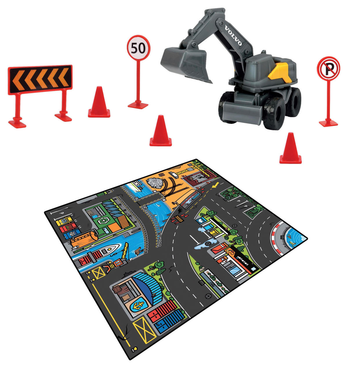 SPIELMATTE 70/80 cm  - Multicolor, Basics, Kunststoff (70/80cm) - Simba
