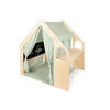 SPIELHAUS 119/122/94 cm Thilda  - Salbeigrün/Birkefarben, Basics, Holz/Textil (119/122/94cm) - Pinolino