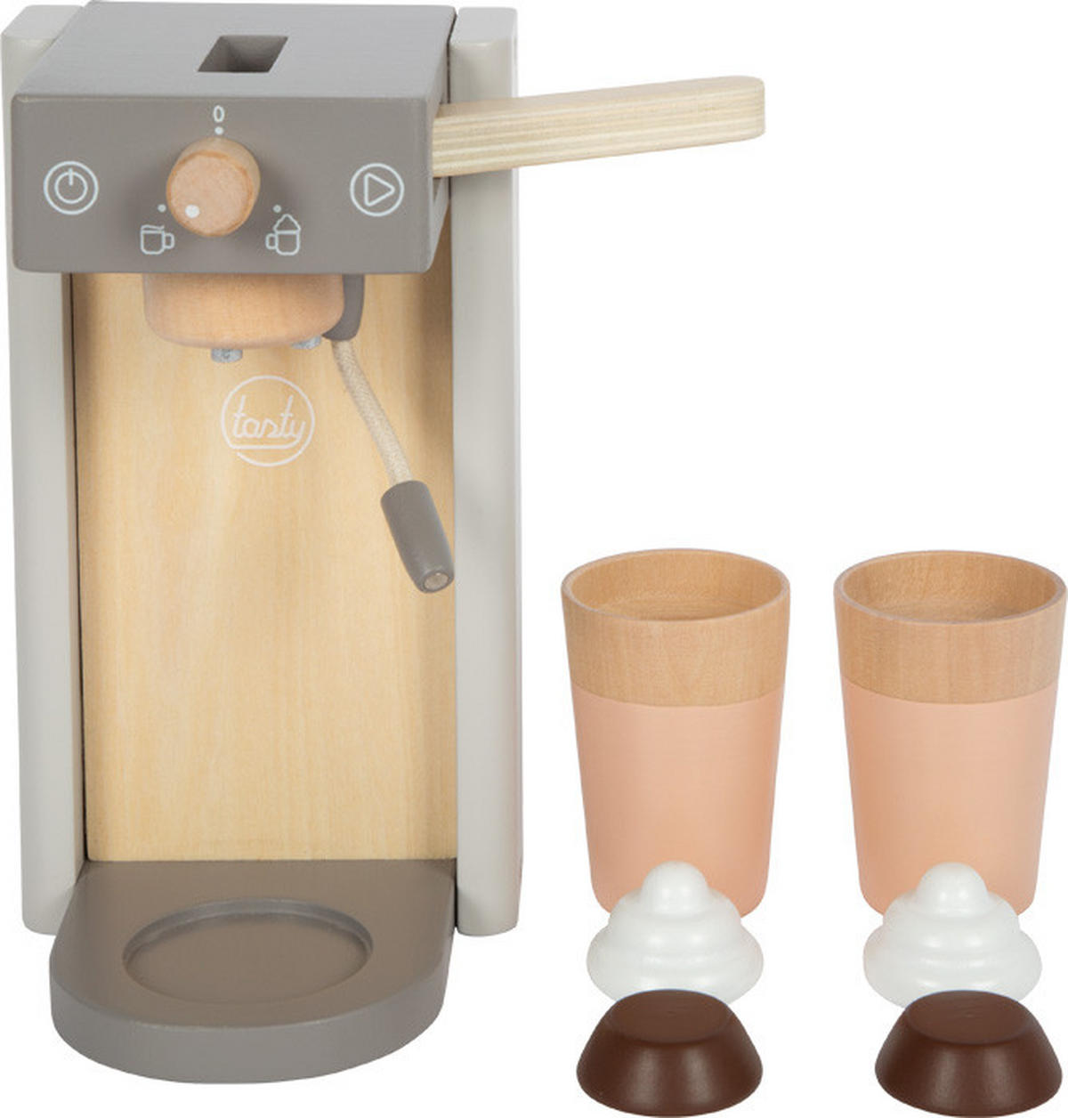 KINDERKÜCHENZUBEHÖR  - Hellgrau, Basics, Holz (16/19/11cm) - small foot