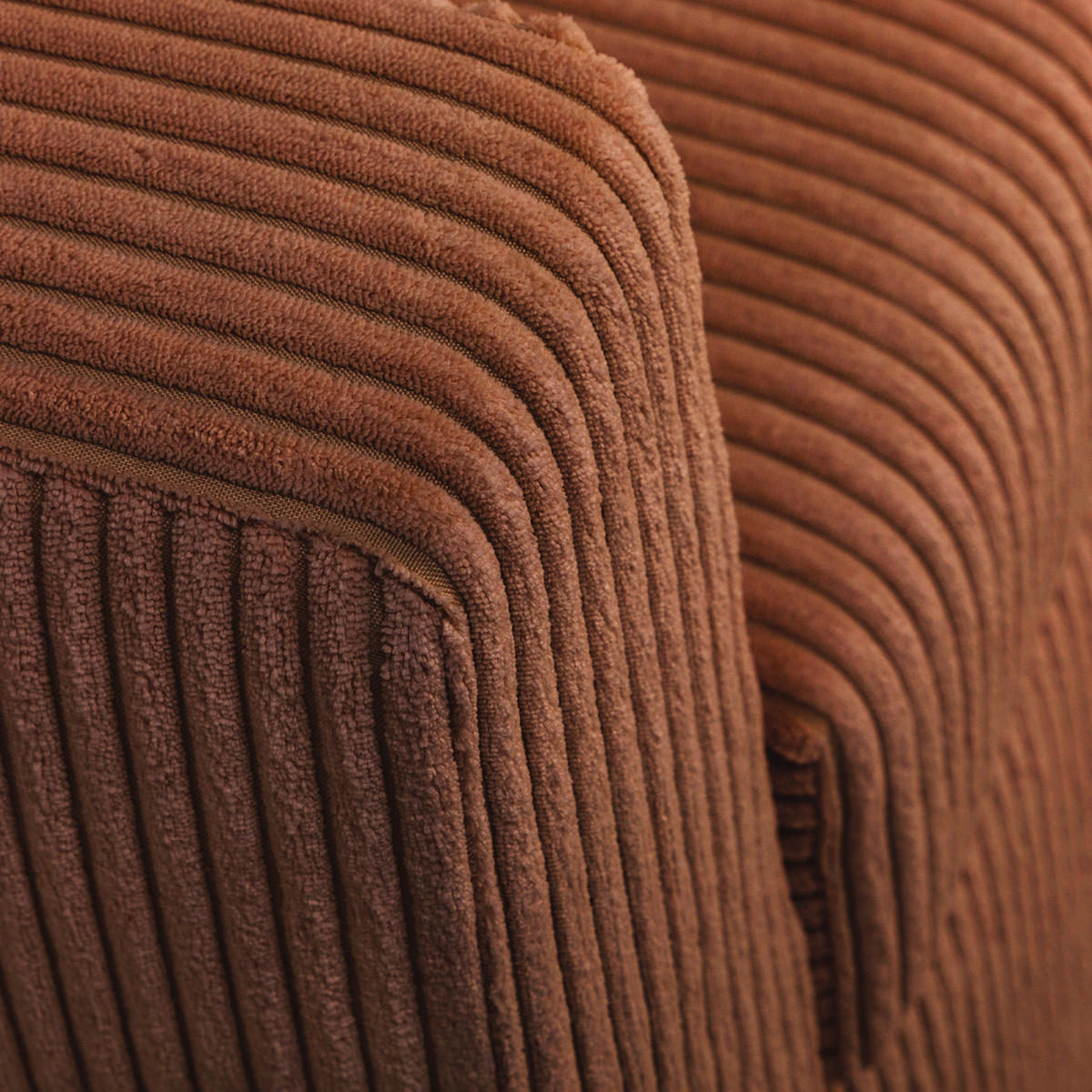 ECKSOFA Terracotta  - Terracotta, Basics, Holz/Kunststoff (215/145cm) - MID.YOU