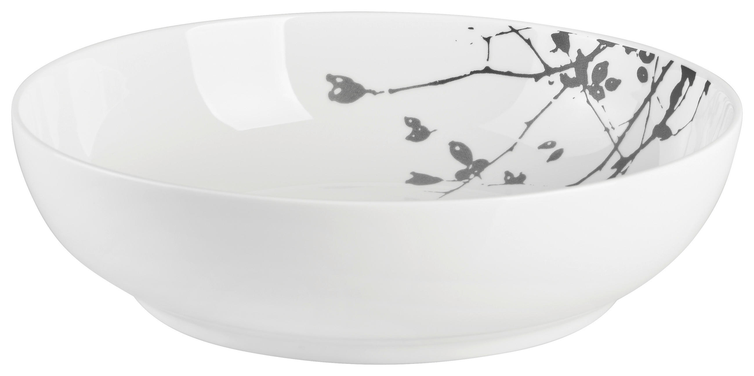 SCHALE Liberty 25 cm   - Schwarz, Basics, Keramik (25cm) - Seltmann Weiden