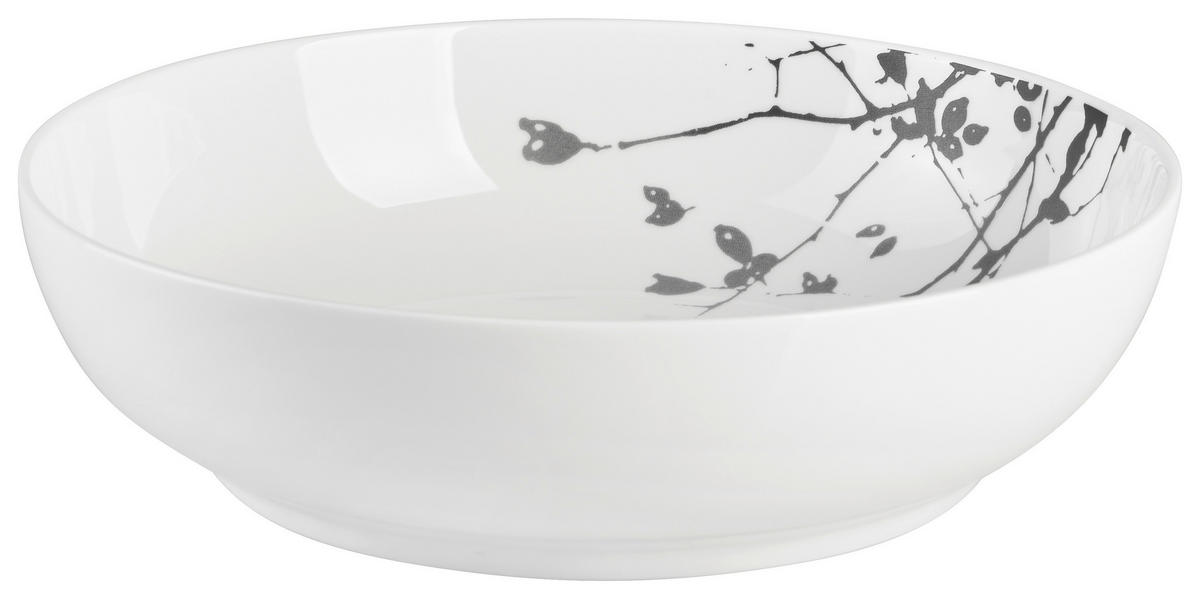 SCHALE Liberty 25 cm   - Schwarz, Basics, Keramik (25cm) - Seltmann Weiden