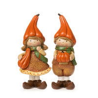 DEKOFIGUR KIND - Cognac/Orange, LIFESTYLE, Kunststoff (4,5/5/14cm)