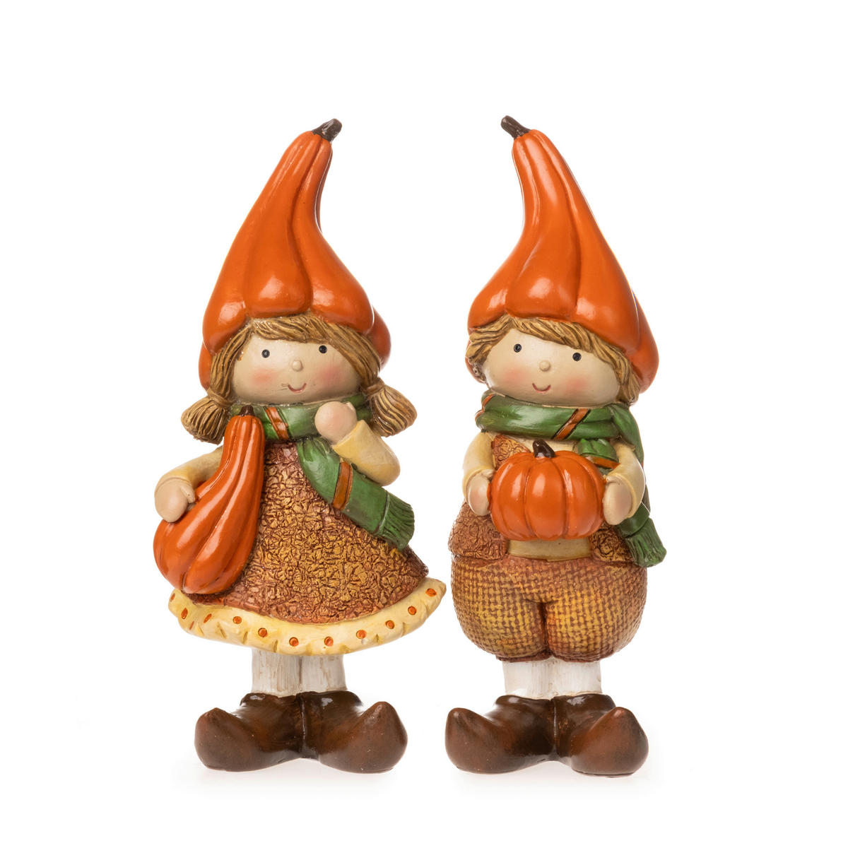 DEKOFIGUR KIND - Cognac/Orange, LIFESTYLE, Kunststoff (4,5/5/14cm)