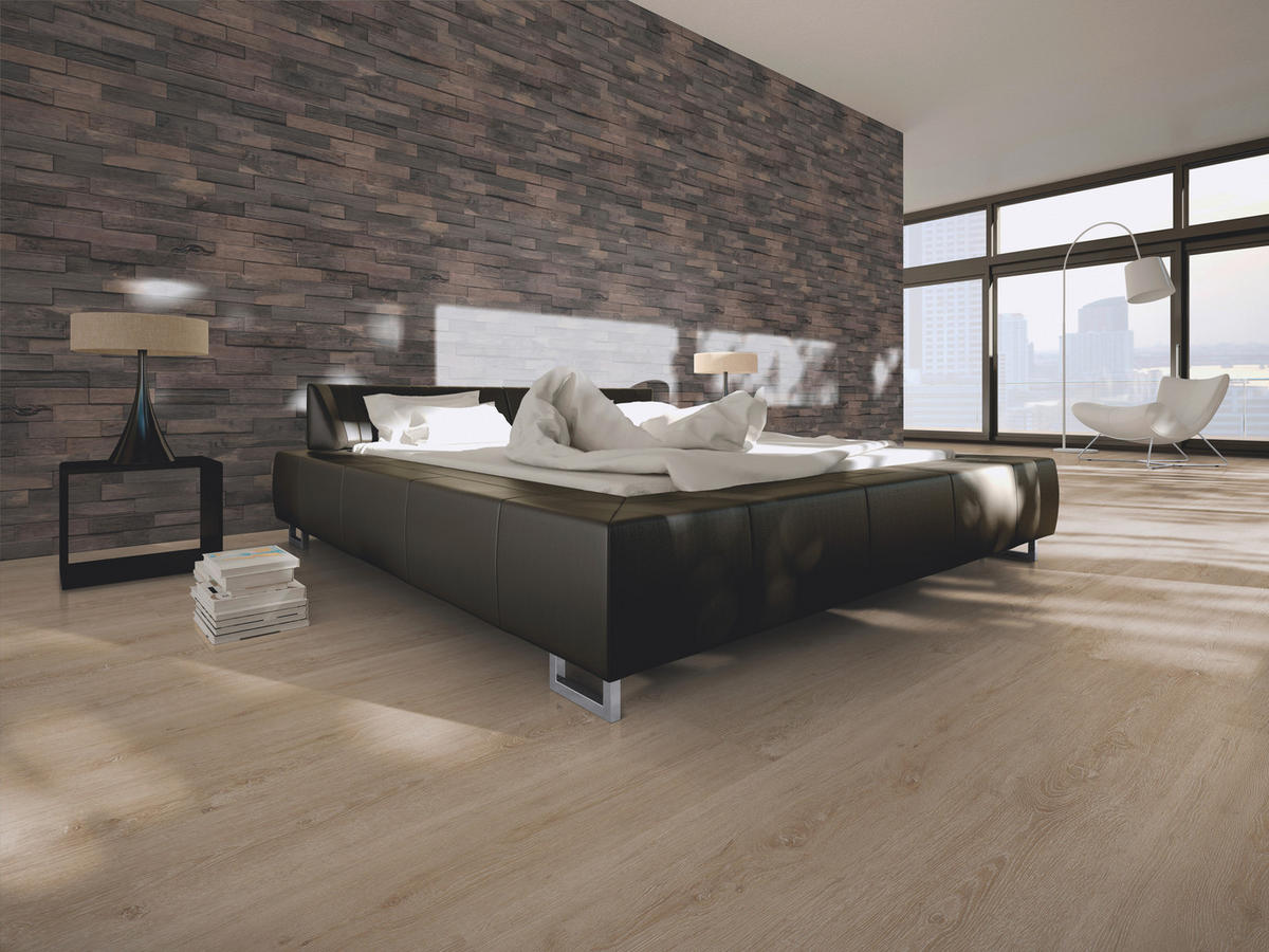 WANDVERKLEIDUNG - Braun, Basics, Holz (56/20/1.8cm)