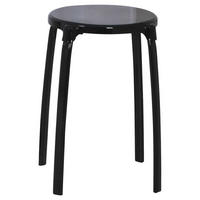 BADHOCKER Metall, Kunststoff  - Schwarz, Basics, Kunststoff/Metall (30/46,5cm)