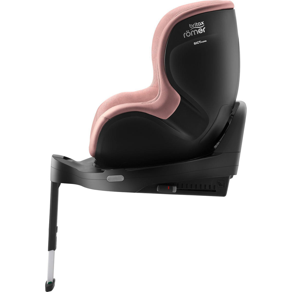 REBOARDER-KINDERSITZ DUALFIX PRO  - Altrosa, Basics, Kunststoff/Textil (44/48/74cm) - Britax Römer