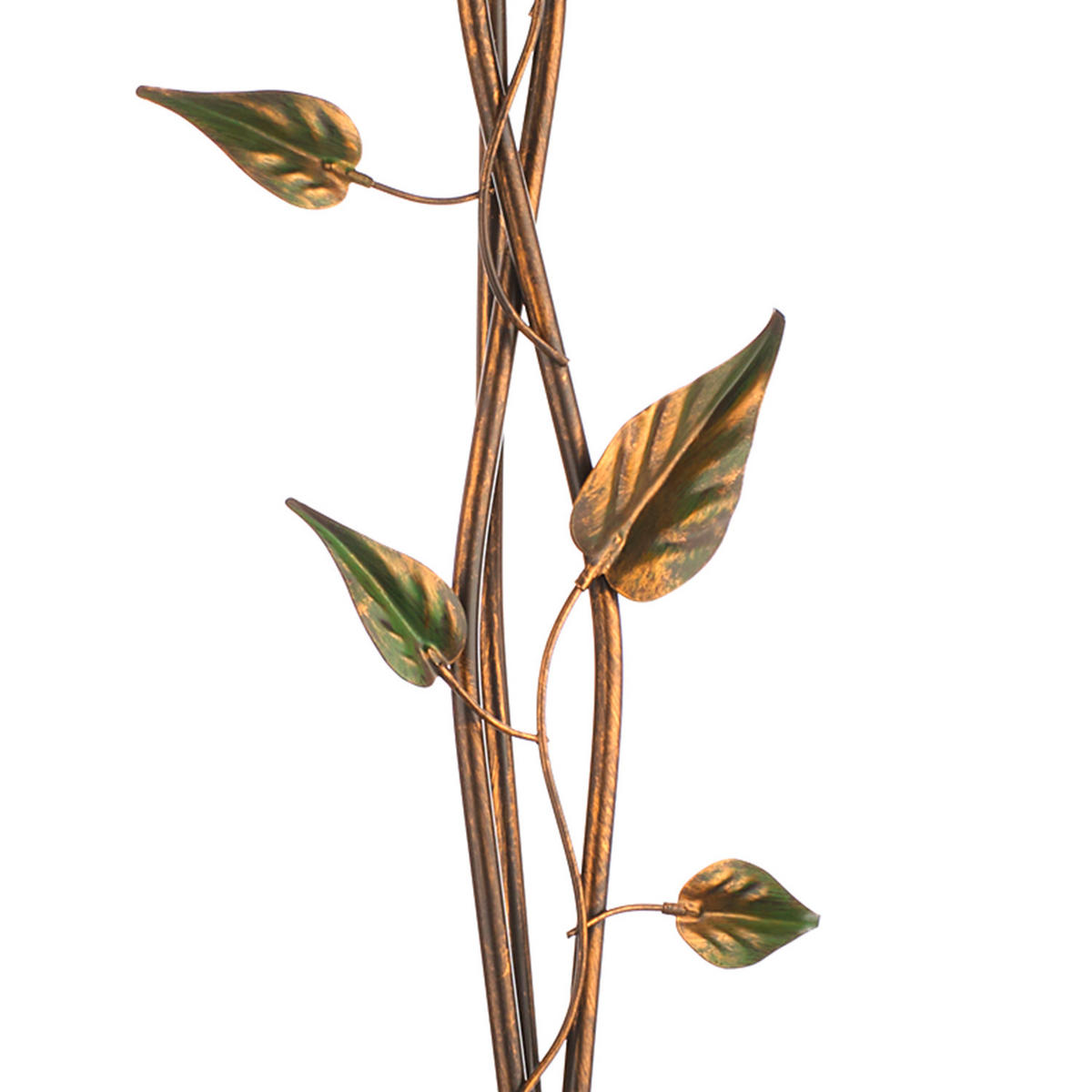 STEHLEUCHTE 55/175 cm    - Bronzefarben/Olivgrün, Natur, Glas/Metall (55/175cm)