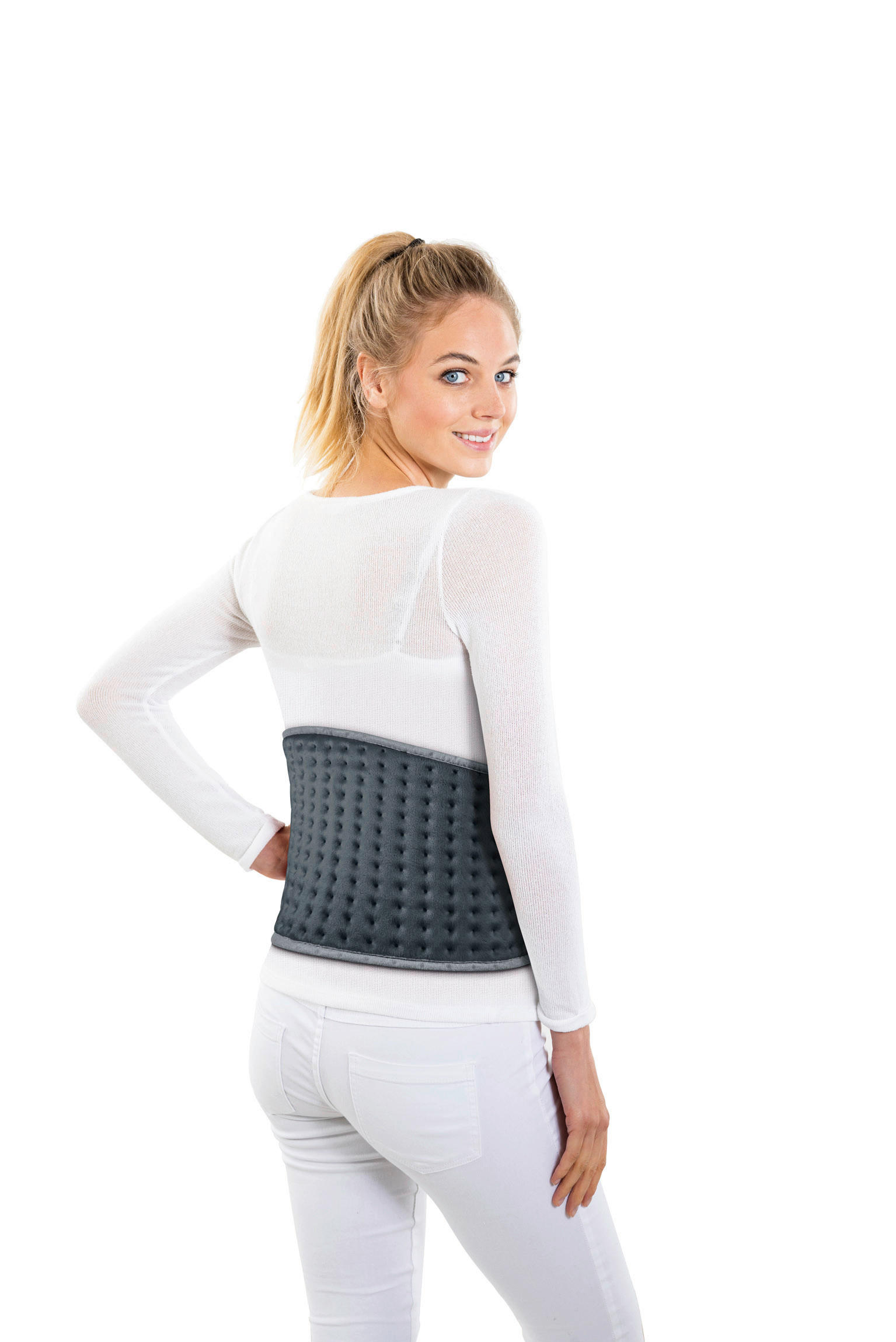 HEIZKISSEN - Grau, Basics, Textil (18,7/28,2/9cm) - Beurer