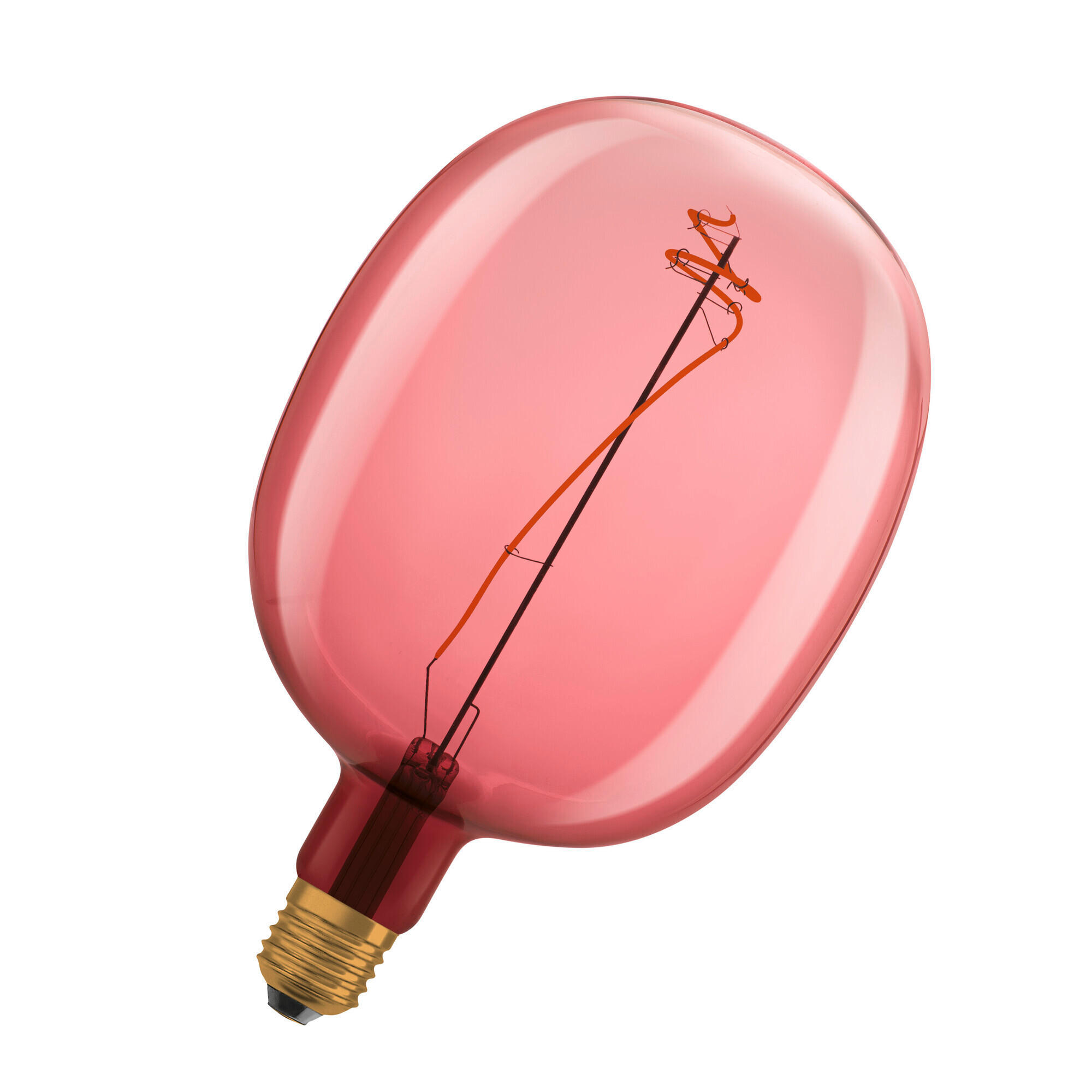 LED-LEUCHTMITTEL   E27 4,5 W  - Rosa, Basics, Glas (17/27cm) - Ledvance