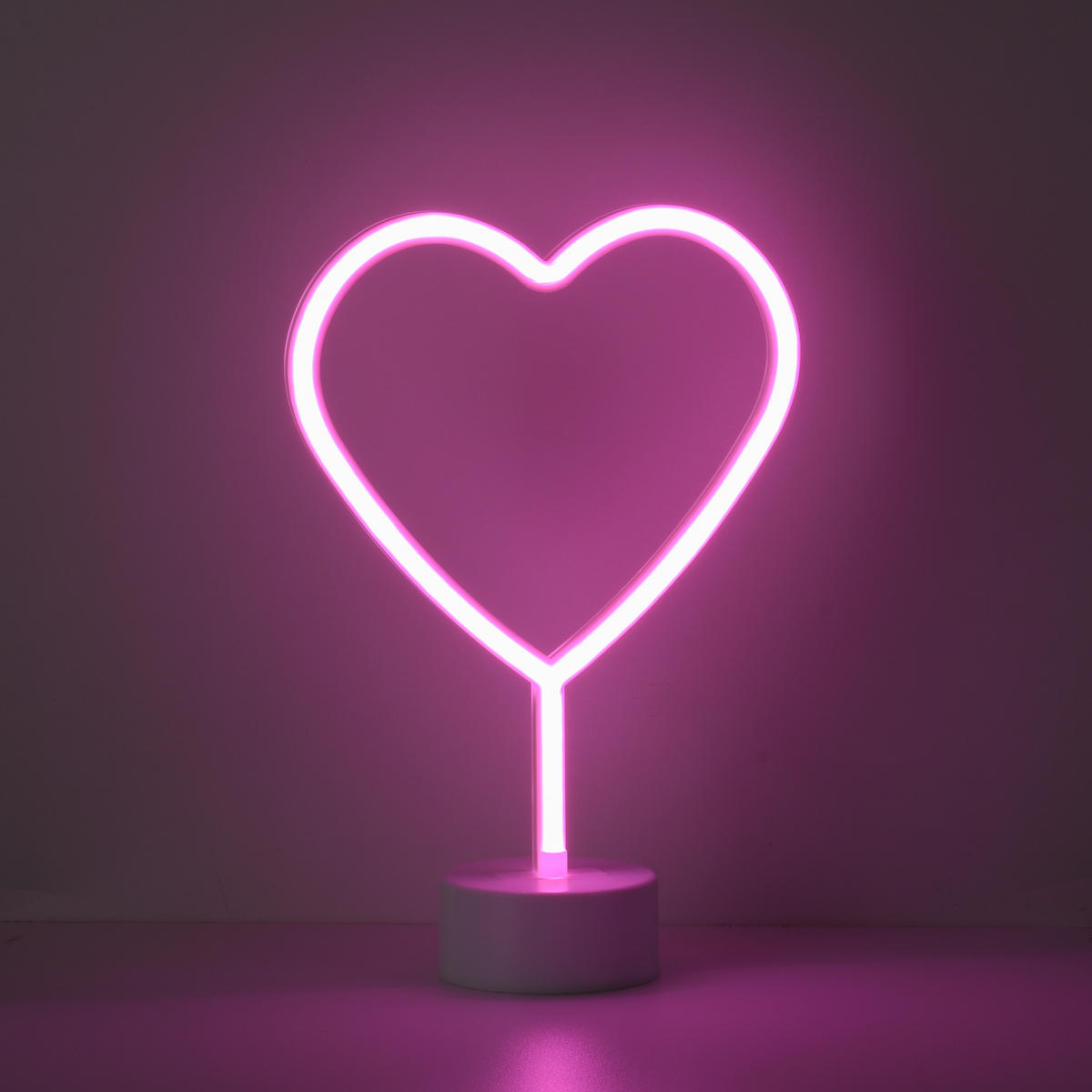 OKRASNA LED-SVETILKA   /1 lm/// - pink, Trend, umetna masa (20/8,5/30cm)