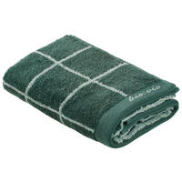 KÉZTÖRLŐ 50/100 cm sötétzöld, mentazöld  - sötétzöld/mentazöld, Natur, textil (50/100cm) - Bio:Vio