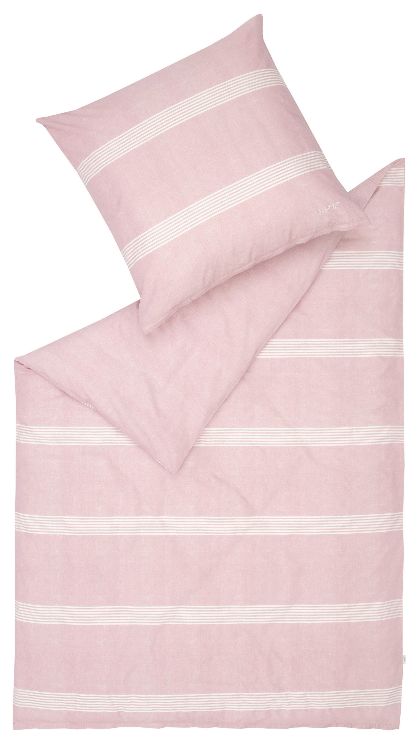 WENDEBETTWÄSCHE E-Cady Renforcé 135/200 cm  - Beige/Creme, Basics, Textil (135/200cm) - Esprit