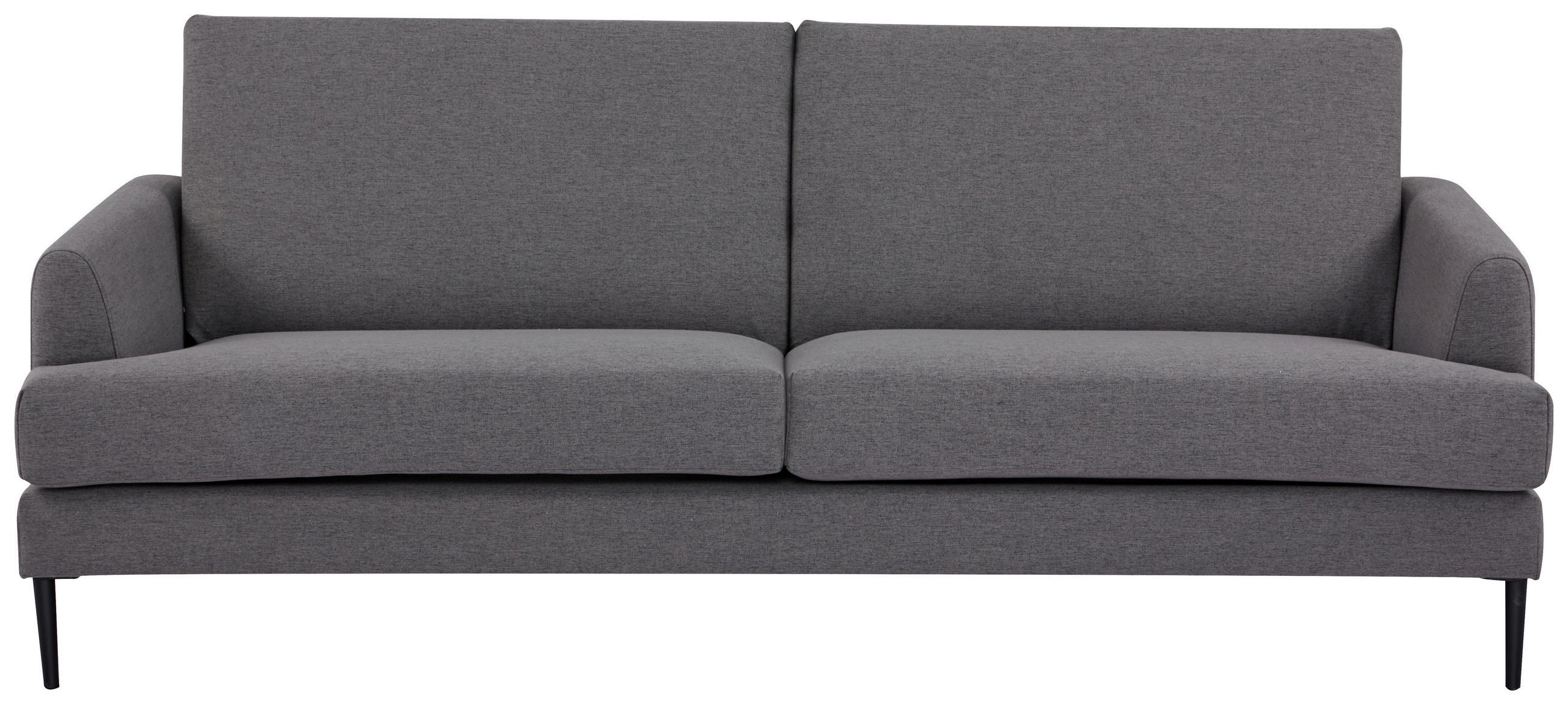 DVOSJED tekstil  siva    - siva/crna, Moderno, tekstil/metal (183/77/87cm) - MID.YOU