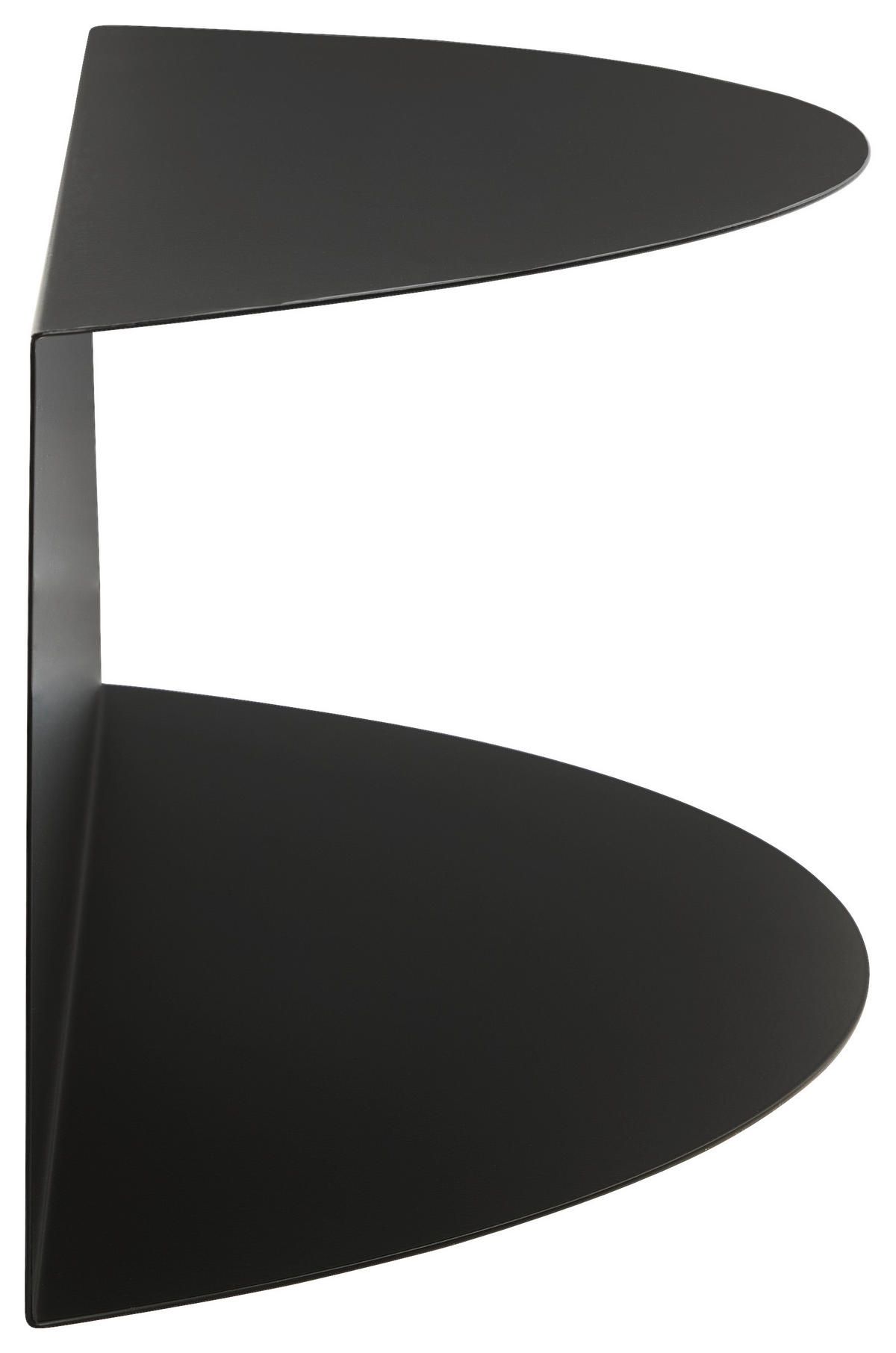 WANDBOARD Schwarz  - Schwarz, Design, Metall (60/20/20cm) - MID.YOU
