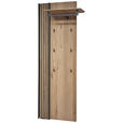 GARDEROBENPANEEL  in 79/196/35 cm  - Eichefarben, Design, Holz/Metall (79/196/35cm) - Johann Jakob