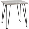 BEISTELLTISCH 49/49/55 cm Grau, Eichefarben quadratisch  - Eichefarben/Grau, Design, Papier/Holzwerkstoff (49/49/55cm) - MID.YOU