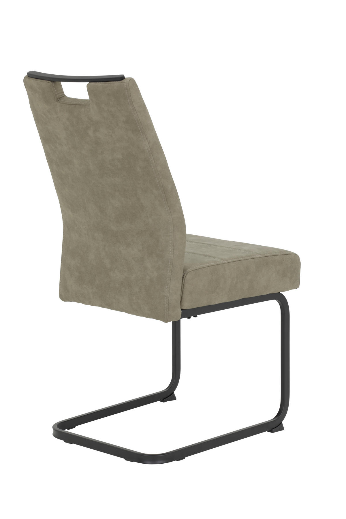 TISCHGRUPPE in Metall, Textil, Holzwerkstoff Schlammfarben, Eiche Artisan  - Schlammfarben/Eiche Artisan, MODERN, Holzwerkstoff/Textil (160 - 210/75/90cm) - MID.YOU