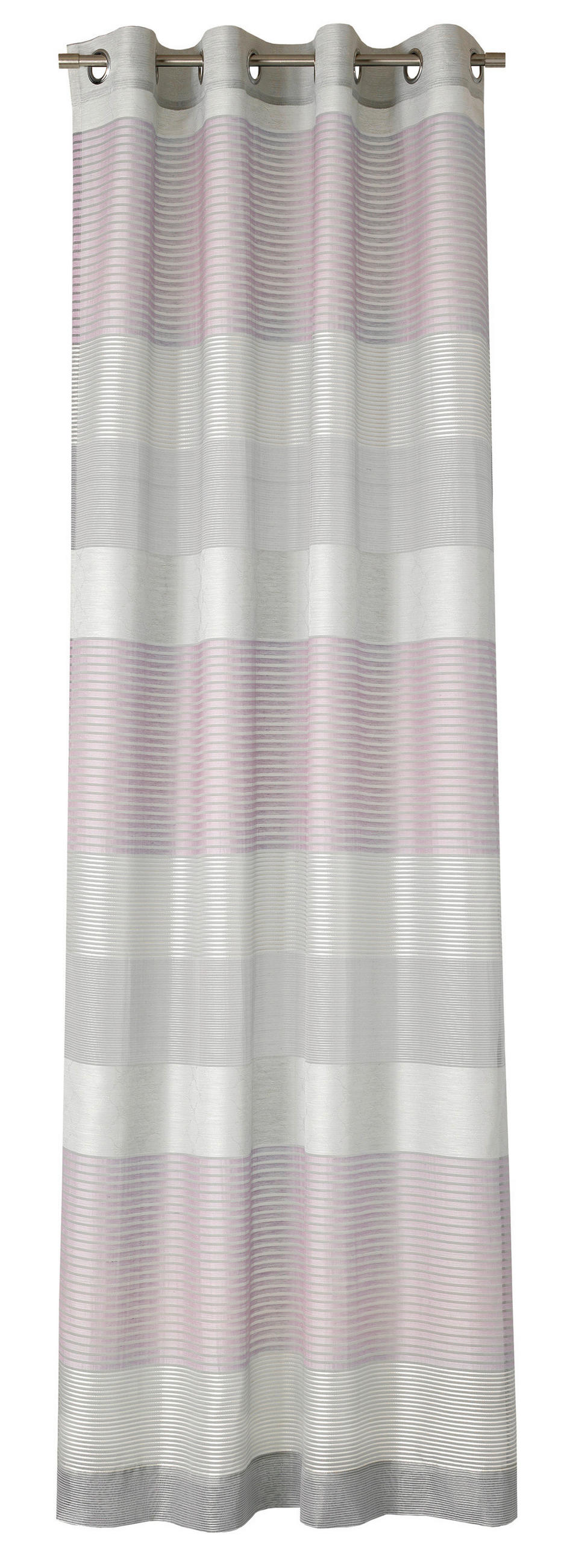 ÖSENSCHAL J-Gleam transparent 140/250 cm   - Creme/Hellgrau, Design, Textil (140/250cm) - Joop!