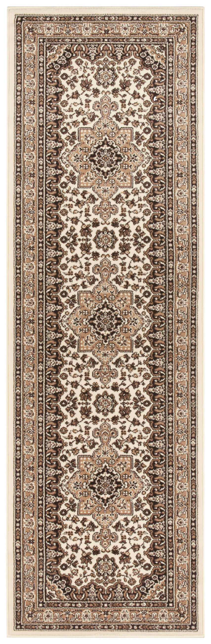 FLACHWEBETEPPICH 80/250 cm Mirkan Multicolor, Beige  - Beige/Multicolor, Basics, Kunststoff/Textil (80/250cm)