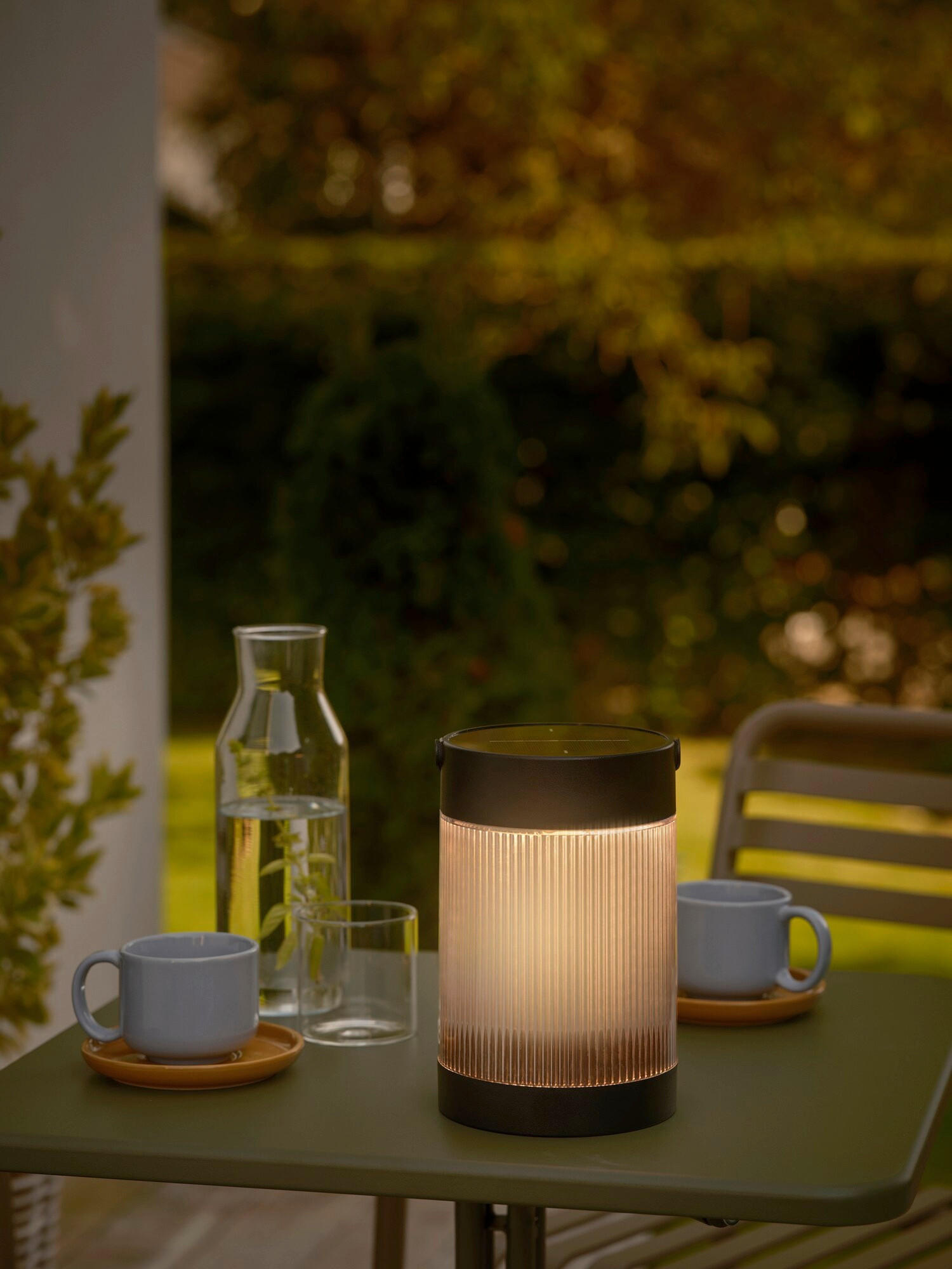 SOLARLEUCHTE 14/22 cm   - Schwarz, Trend, Kunststoff (14/22cm) - Nordlux