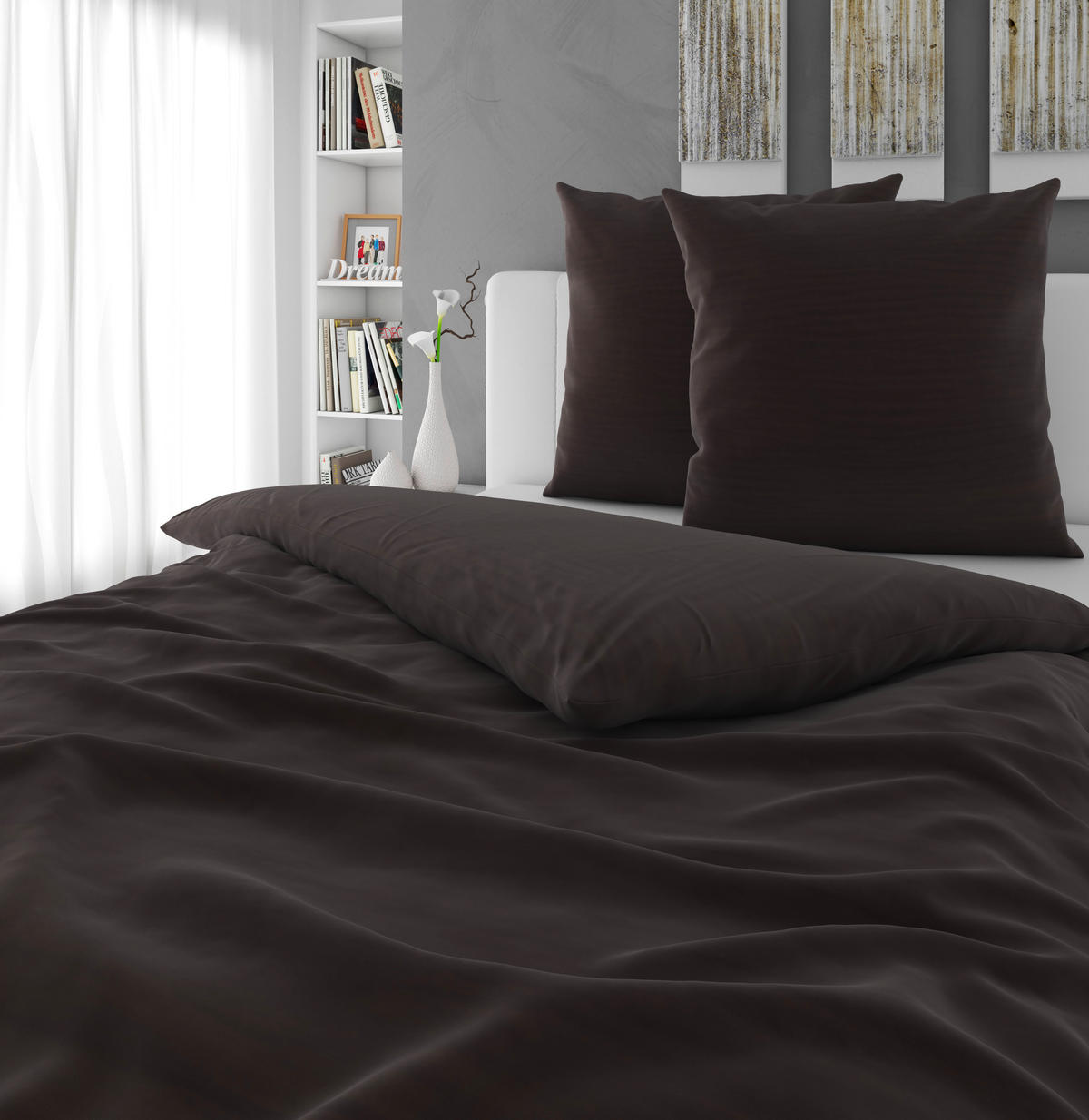 BETTWÄSCHE Musselin 200/200 cm  - Textil (200/200cm) - Novel