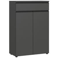 AKTENSCHRANK 81/120/40 cm  - Graphitfarben, MODERN, Holzwerkstoff (81/120/40cm) - Germania