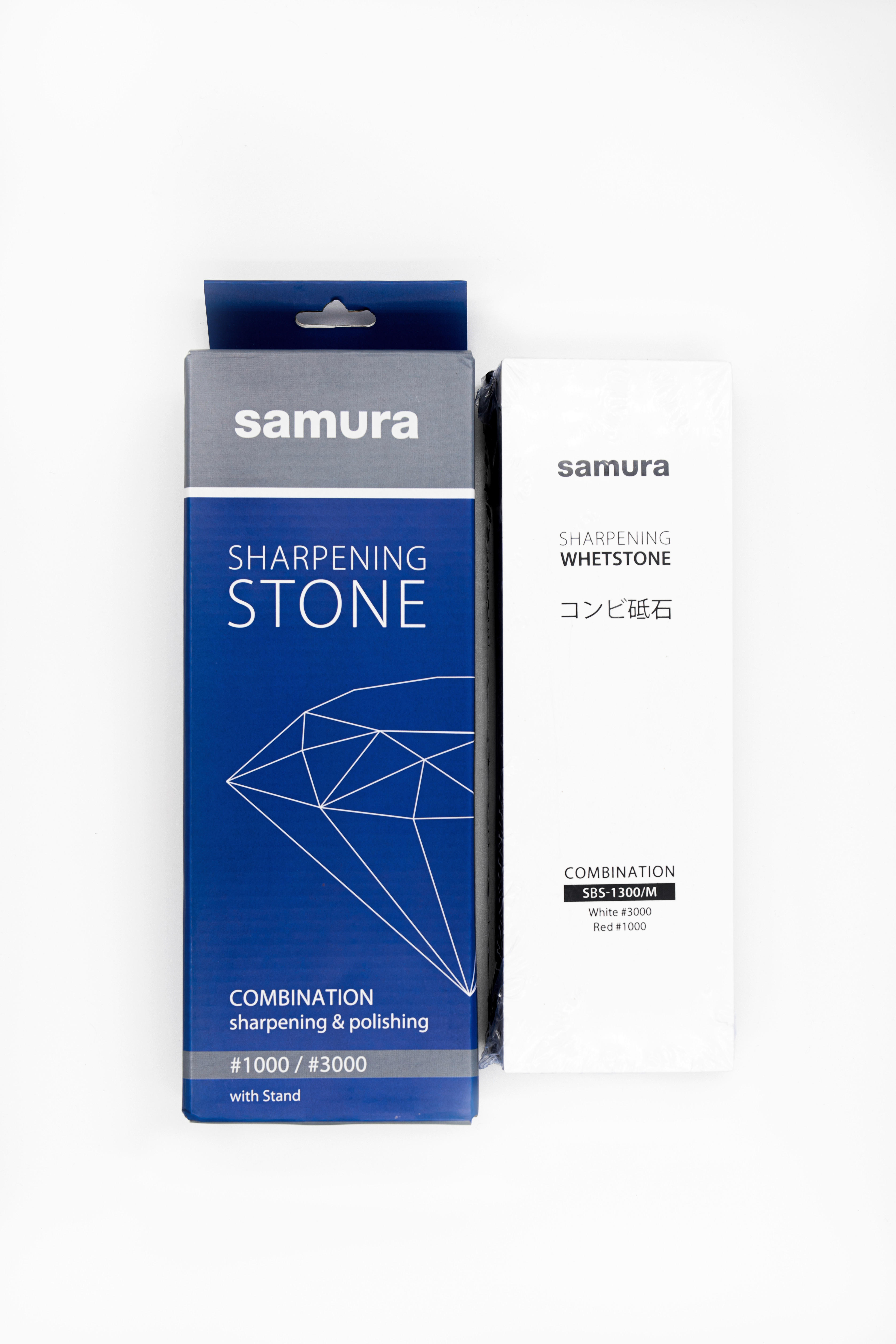 BRUSILEC NOŽEV - Basics, kamen/umetna masa (24/8/6cm) - Samura