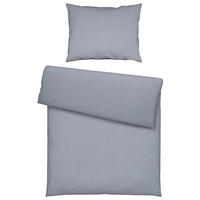 BETTWÄSCHE Interlock-Jersey 140/200 cm  - Grau, Basics, Textil (140/200cm) - Estella