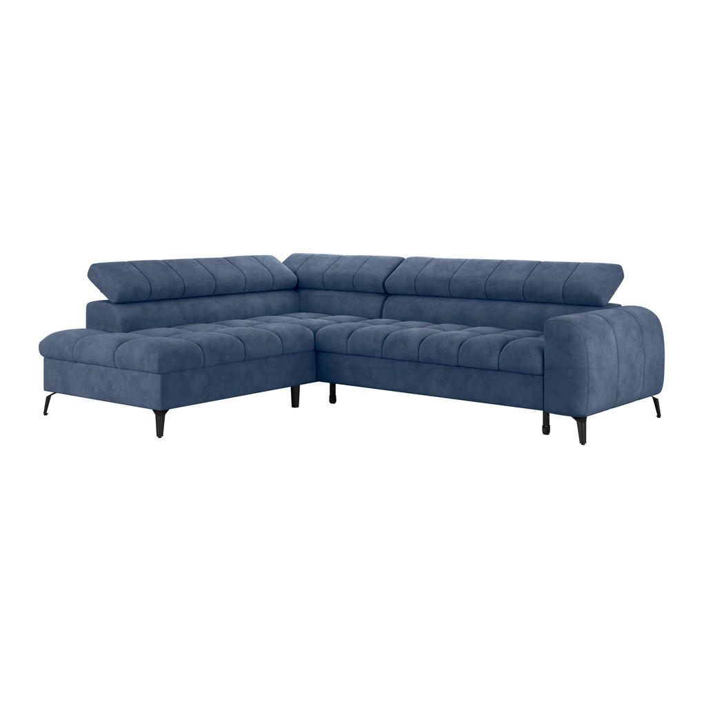 Thumbnail - Livetastic Ecksofa, Blau, Textil, 5-Sitzer, L-Form, 261x203 cm, Stoffauswahl, Liegefunktion, Rücken echt, in den Filiale...