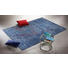 WEBTEPPICH 140/200 cm Blau - Blau, Textil (140/200cm) - NOVEL