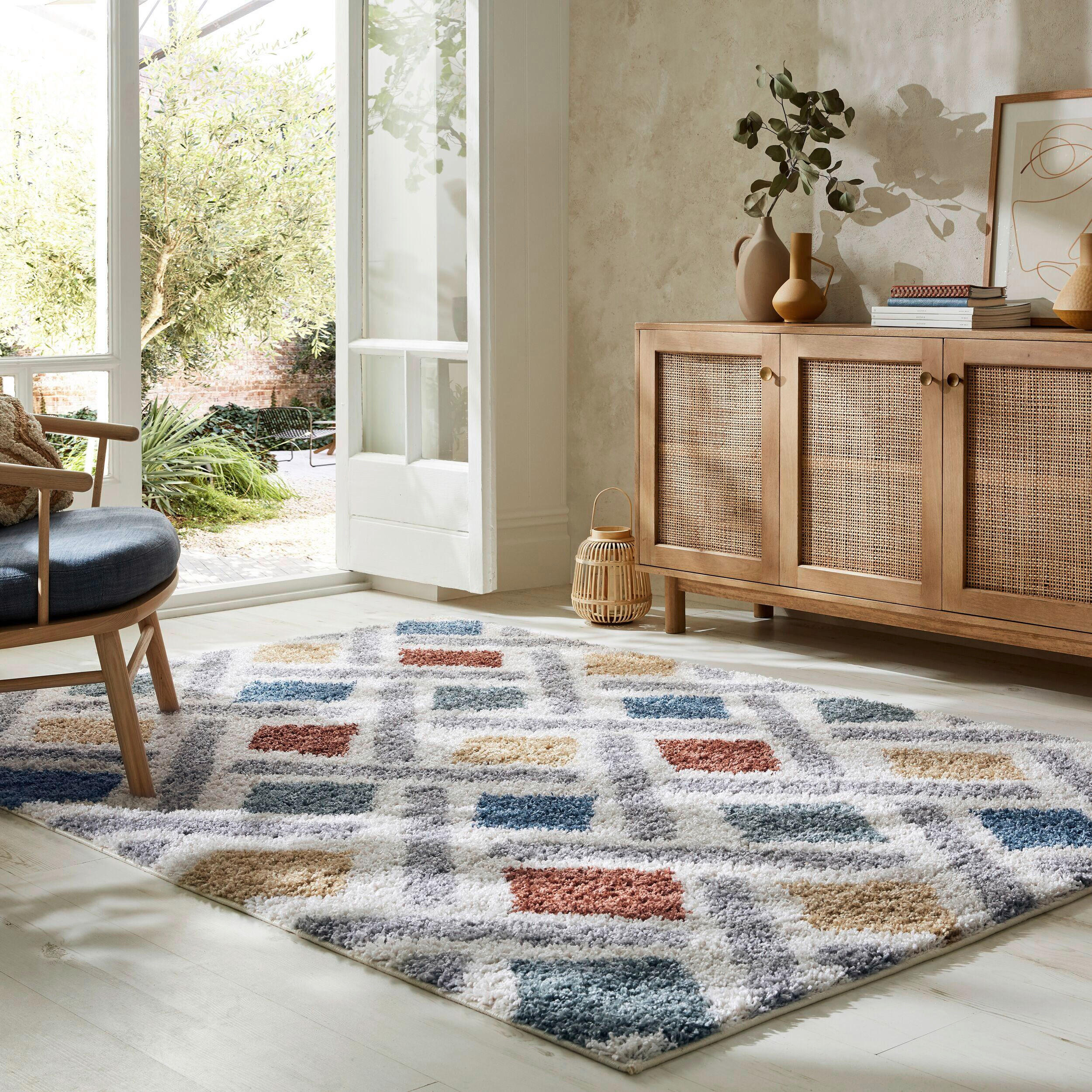 KOBEREC S VYSOKÝM VLASEM, 80/150 cm, vícebarevná - vícebarevná, Konvenční, textil (80/150cm)