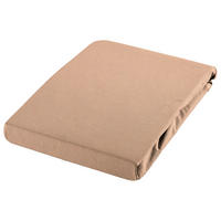 CEARȘAF CU ELASTIC 90-100/200-220 cm  - maro, Basics, textil (90-100/200-220cm) - Novel
